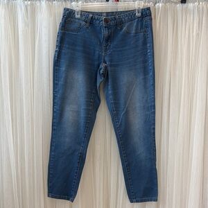 Mossimo Supply Co. Blue Ankle Jeans